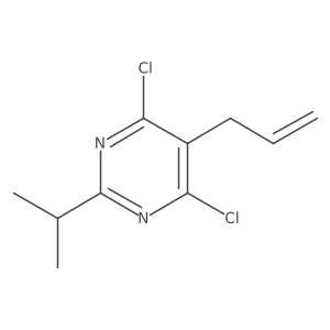 4,6-Dichloro-5-(prop-2-EN-1-YL)-2-(propan-2-YL)pyrimidine Structure