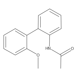 2-Acetamino-2'-methoxybiphenyl结构式