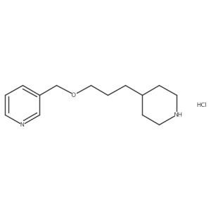 3-((3-(Piperidin-4-yl)propoxy)methyl)pyridine hydrochloride Structure