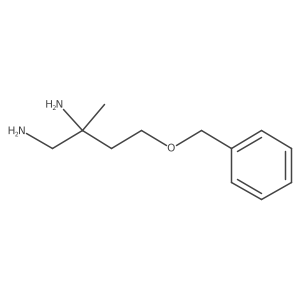 rac-4-(Benzyloxy)-2-methylbutane-1,2-diamine Structure