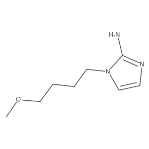 1-(4-methoxybutyl)-1H-imidazol-2-amine Structure