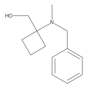 {1-[Benzyl(methyl)amino]cyclobutyl}methanol Structure