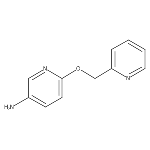 5-Amino-2-(pyridin-2-ylmethyloxy)pyridine Structure