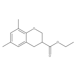 CCOC(=O)C1COc2c(C)cc(C)cc2C1结构式