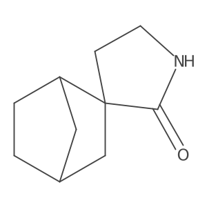 Spiro[bicyclo[2.2.1]heptane-2,3'-pyrrolidine]-2'-one Structure