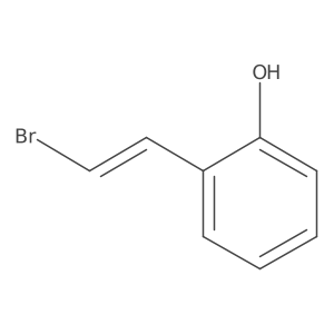2-(2-Bromoethenyl)phenol结构式