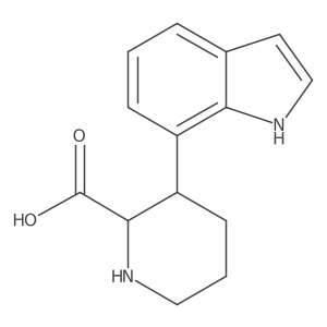3-(1H-indol-7-yl)piperidine-2-carboxylic acid Structure