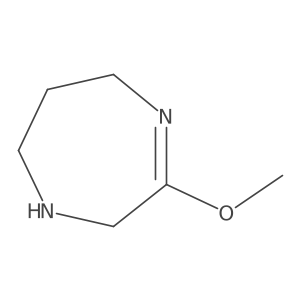 3-methoxy-2,5,6,7-tetrahydro-1H-1,4-diazepine结构式
