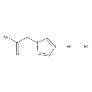 2-(1H-Imidazol-1-yl)acetimidamide dihydrochloride结构式