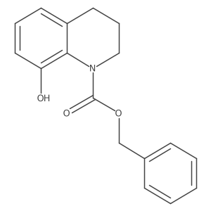 Benzyl 8-hydroxy-1,2,3,4-tetrahydroquinoline-1-carboxylate结构式