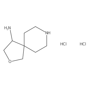 (R)-2-Oxa-8-azaspiro[4.5]decan-4-amine dihydrochloride Structure