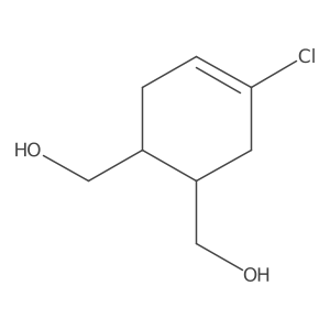 4-Cyclohexene-1,2-dimethanol, 4-chloro-, cis-结构式