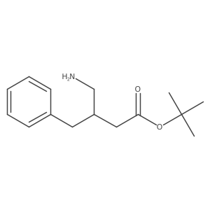 Tert-butyl 4-amino-3-benzylbutanoate结构式