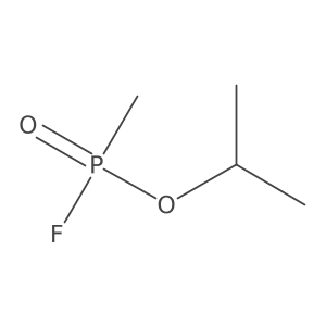 Phosphonofluoridic-32P acid, methyl-, 1-methylethyl ester结构式