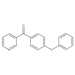 (4-Phenoxyphenyl)(pyridin-3-yl)methanone Structure