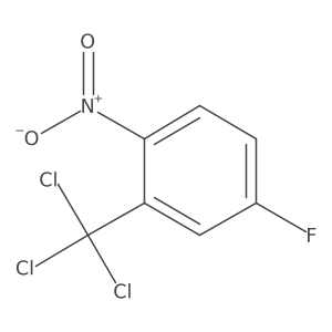 5-Fluoro-2-nitrobenzotrichloride结构式
