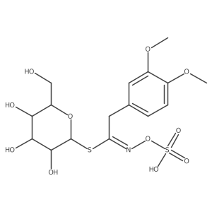 3,4-Dimethoxybenzylglucosinolate结构式