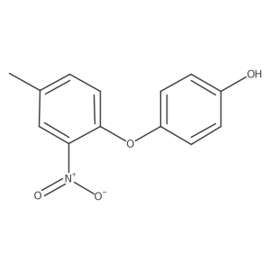 4-(4-Methyl-2-nitrophenoxy)phenol结构式