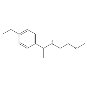 [1-(4-Ethylphenyl)ethyl](2-methoxyethyl)amine结构式