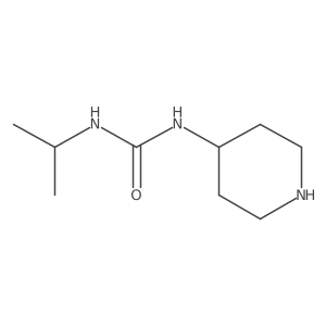 1-(Piperidin-4-yl)-3-(propan-2-yl)urea Structure