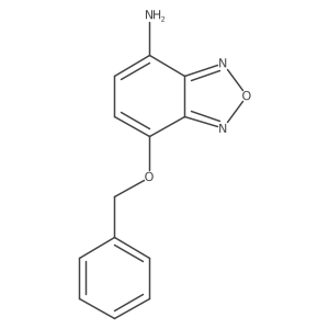 7-(Benzyloxy)-2,1,3-benzoxadiazol-4-amine结构式