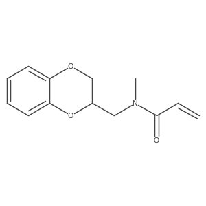 N-[(2,3-dihydro-1,4-benzodioxin-2-yl)methyl]-N-methylprop-2-enamide Structure