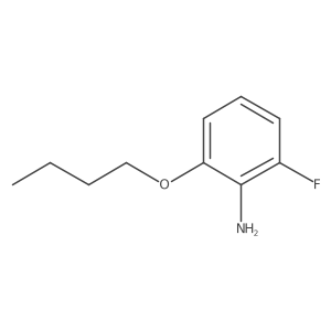 2-Butoxy-6-fluoroaniline结构式