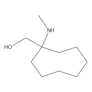 [1-(Methylamino)cyclooctyl]methanol Structure