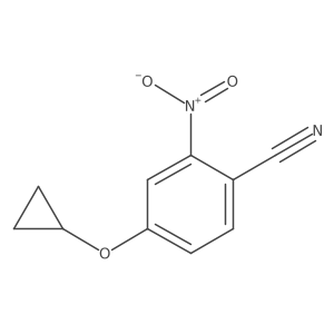 4-Cyclopropoxy-2-nitrobenzonitrile Structure