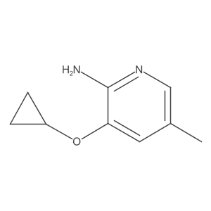 3-Cyclopropoxy-5-methylpyridin-2-amine Structure