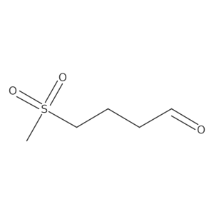 4-Methanesulfonylbutanal结构式
