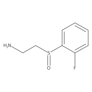 2-(2-Fluorobenzenesulfinyl)ethan-1-amine结构式