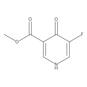 Methyl 5-fluoro-4-hydroxynicotinate Structure