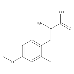 (S)-2-Amino-3-(4-methoxy-2-methylphenyl)propanoic acid Structure