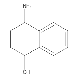 (1S,4S)-4-amino-1,2,3,4-tetrahydronaphthalen-1-ol结构式