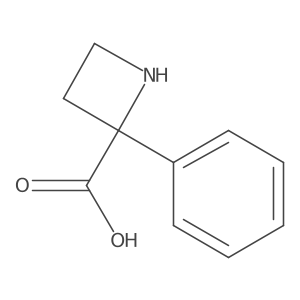 2-Phenylazetidine-2-carboxylic acid Structure