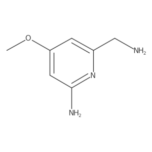 6-(Aminomethyl)-4-methoxypyridin-2-amine Structure