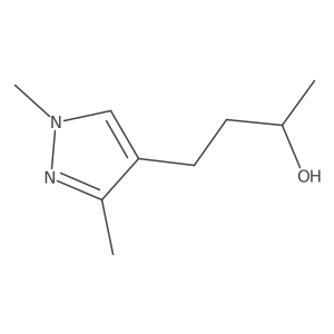 4-(1,3-dimethyl-1H-pyrazol-4-yl)butan-2-ol Structure