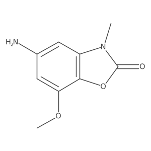 5-Amino-7-methoxy-3-methylbenzo[d]oxazol-2(3H)-one Structure