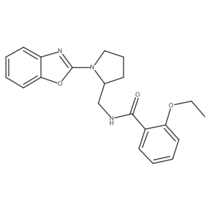 N-((1-(benzo[d]oxazol-2-yl)pyrrolidin-2-yl)methyl)-2-ethoxybenzamide Structure