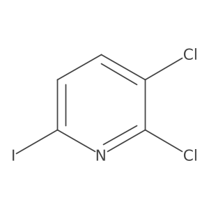 2,3-Dichloro-6-iodopyridine Structure