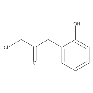 1-Chloro-3-(2-hydroxyphenyl)propan-2-one结构式