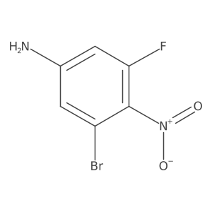 3-Bromo-5-fluoro-4-nitroaniline Structure