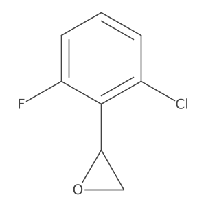 (2r)-2-(2-Chloro-6-fluorophenyl)oxirane Structure