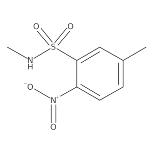 N,5-dimethyl-2-nitrobenzene-1-sulfonamide Structure