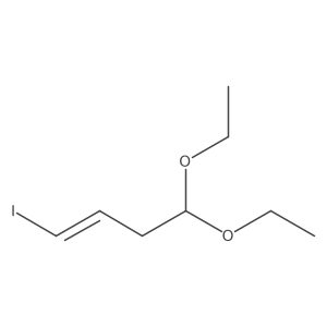 (1Z)-4,4-Diethoxy-1-iodo-1-butene Structure