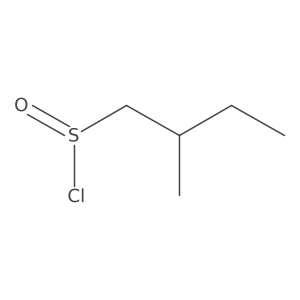 2-Methylbutane-1-sulfinyl chloride结构式