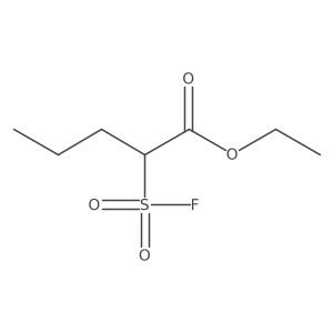 Ethyl 2-fluorosulfonylpentanoate Structure