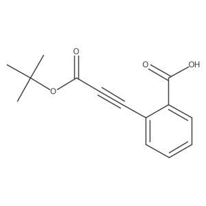 2-[3-(Tert-butoxy)-3-oxoprop-1-yn-1-yl]benzoic acid结构式