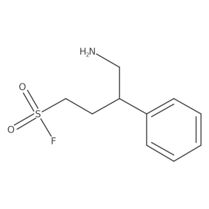 4-Amino-3-phenylbutane-1-sulfonyl fluoride结构式